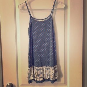 Matilda Jane Polka Dot Tank with Lace Detail